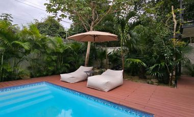 Casa amueblada 3 recámaras en renta con alberca privada en Senderos Sur, Mayakobá – lujo, naturaleza y bienestar