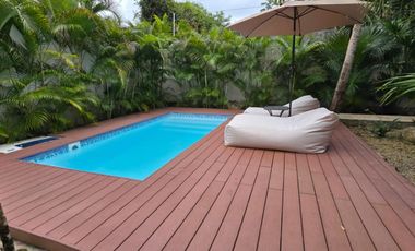 Casa amueblada 3 recámaras en renta con alberca privada en Senderos Sur, Mayakobá – lujo, naturaleza y bienestar