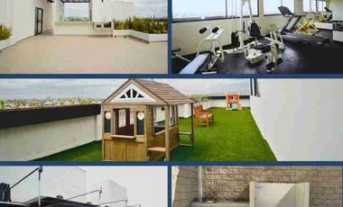 RENTO DEPARTAMENTO $12,900 A UNOS PASOS DE ZAVALETA FRENTE A CENTRO COMERCIAL CRUZ DEL SUR 2  RECAMARAS TORRE CON ACABADOS PREMIUM