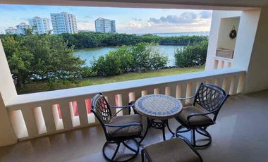 SE RENTA DEPARTAMENTO EN CALLE POK TAPOK ZONA HOTELERA DE CANCÚN, SIBRE BOULEVARD KUKULKÁN. 2 RECÁMARAS, ALBERCA, HERMOSA VISTA A LA LAGUNA.