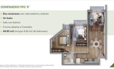 VENTA DEPARTAMENTO SANTA ISABEL TOLA, GUSTAVO A MADERO