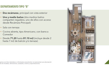 VENTA DEPARTAMENTO SANTA ISABEL TOLA, GUSTAVO A MADERO