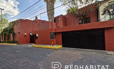 RENTA CASA EN CONDOMINIO HORIZONTAL CON JARDIN BARRIO DEL NIÑO JESUS COYOACAN