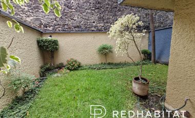 RENTA CASA EN CONDOMINIO HORIZONTAL CON JARDIN BARRIO DEL NIÑO JESUS COYOACAN