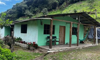 INTAG COTACACHI, VENDO TERRENO 7040M2, RIO Y CASA