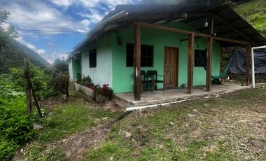 INTAG COTACACHI, VENDO TERRENO 7040M2, RIO Y CASA