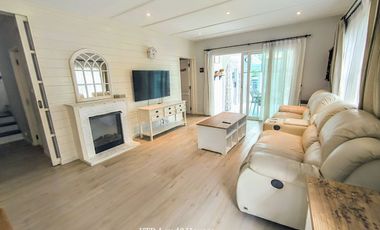 House for sale/rent at Chaiyaphruek Bangna Km.7  The house is fully decorated and ready to move in.
