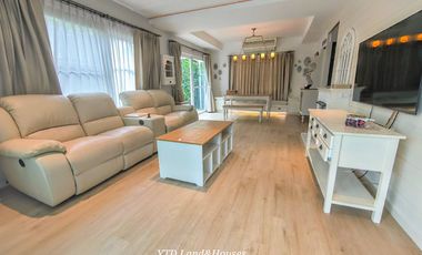 House for sale/rent at Chaiyaphruek Bangna Km.7  The house is fully decorated and ready to move in.