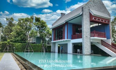 House for sale/rent at Chaiyaphruek Bangna Km.7  The house is fully decorated and ready to move in.