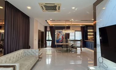 Single house for sale, The City Bangna KM.7, corner plot, near the club