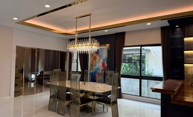 Single house for sale, The City Bangna KM.7, corner plot, near the club