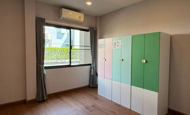 Single house for sale, The City Bangna KM.7, corner plot, near the club