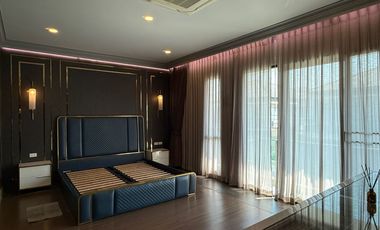 Single house for sale, The City Bangna KM.7, corner plot, near the club