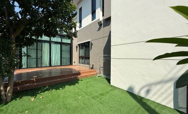 Single house for sale, The City Bangna KM.7, corner plot, near the club