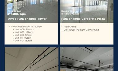 FOR RENT - Office Space in High Street South Corporate Center Tower 2, BGC