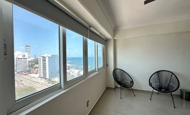 RENTA | DEPARTAMENTO AMUEBLADO FRENTE AL MAR PLAYA HERMOSA BOCA DEL RIO
