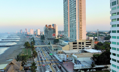 RENTA | DEPARTAMENTO AMUEBLADO FRENTE AL MAR PLAYA HERMOSA BOCA DEL RIO