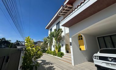Corner Lot 4 Bedroom 2-Storey Mediterranean House for SALE in Telebastagan San Fernando Pampanga.