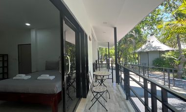 Twin House for Rent – 1 Bedroom Units, Fully Furnished with Garden & Pond Views
