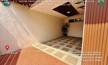 Fully Furnished 3 Bedroom Modern Bungalow House with Pool for Rent in Secured Subdivision in Pampang Angeles City Pampanga