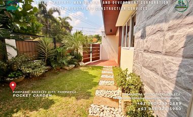 Fully Furnished 3 Bedroom Modern Bungalow House with Pool for Rent in Secured Subdivision in Pampang Angeles City Pampanga