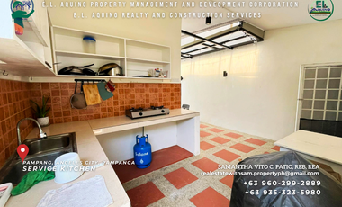 Fully Furnished 3 Bedroom Modern Bungalow House with Pool for Rent in Secured Subdivision in Pampang Angeles City Pampanga