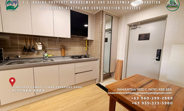 Fully Furnished Ready for Move In Studio Unit for Rent in Clark Pampanga