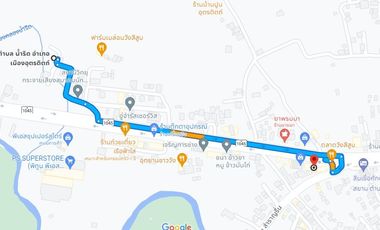 ขายขาดทุน!!! บ้านพร้อมที่ดิน พึ่งสร้างเสร็จ ใกล้ตลาดวังสีสูบ 130 ตร.วา