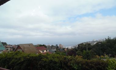 Reñaca con vista al mar