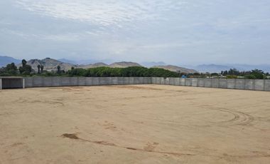 Local Industrial en Lurin  con excelente preparación de terreno y amplio espacio operativo