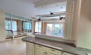Super Luxury Single House for Sale, Nanthawan Suanluang Ro. 9, large size, 3-bed, 3-bath, 1-maid, 5 parking, Good condition, Original layout