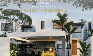 Casa en Venta Lucciana, Gran San Pedro Cholul, Yucatán.