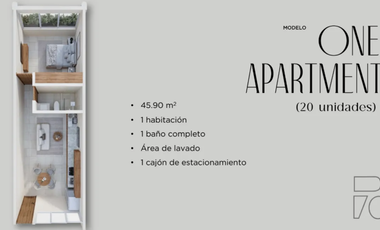 Departamento en Venta Bentro Central Living Benito Juárez Nte, Mérida Yucatán