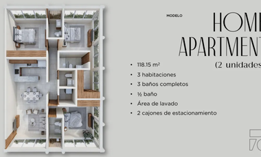Departamento en Venta Bentro Central Living Benito Juárez Nte, Mérida Yucatán