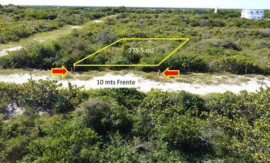 Terreno en venta, 3era. Fila, vista al norte en San Benito, Yucatan