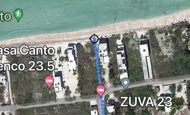Terreno en venta, 3era. Fila, vista al norte en San Benito, Yucatan
