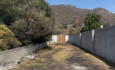 TERRENO CON TERRAZA CUEXCOMATITLAN