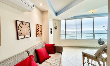 ÚNICA SUITE FRENTE AL MAR CON PISCINA, PARQUEO, Y MAS AMENITIES