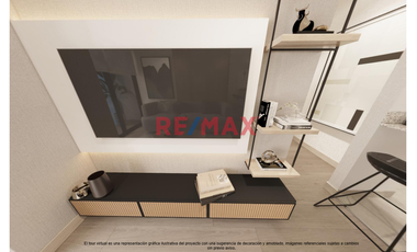 Departamento Smart De Estreno En Venta – Piso 2 Vista Interior | Entrega Finales 2026