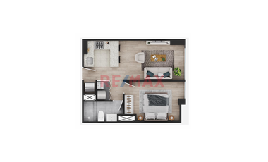 Departamento Smart De Estreno En Venta – Piso 4 Vista Interior | Entrega Finales 2026