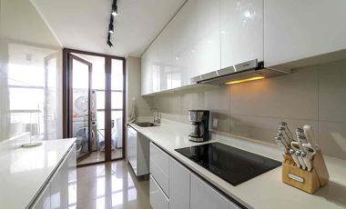 Se Arrienda Moderno departamento AMOBLADO en Las Condes de 3hab./3banos/1 est./1 bod. A 5 min del mall Sport