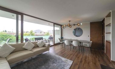 Se Arrienda Moderno departamento AMOBLADO en Las Condes de 3hab./3banos/1 est./1 bod. A 5 min del mall Sport