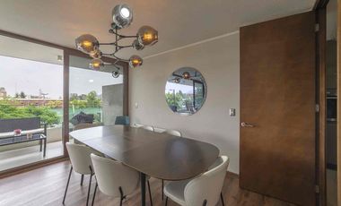 Se Arrienda Moderno departamento AMOBLADO en Las Condes de 3hab./3banos/1 est./1 bod. A 5 min del mall Sport