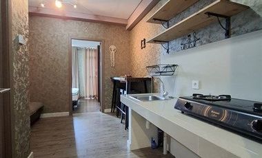 Industrial Cozy Furnished Disewakan 1BR Puri Orchard Cedar Heights, Dekat Mall Puri & Tol Bandara