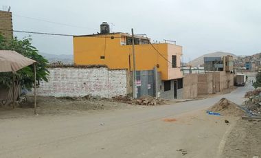 PUENTE PIEDRA REMATO TERRENAZO DE 335M2 $62 MIL DOLARES CONTADO, 4 MINUTOS PANAMERICANA KM36, PUEDE COLOCAR SU NEGOCIO O CONTRUIR.
