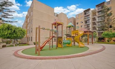 Se vende departamento de 3 habitaciones en Piso 1 en Condominio en Parques de Surco 2