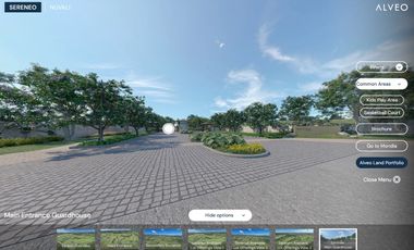 Sereneo, Nuvali by Alveo Land Across Miriam College - 500 sqm Residential Lot for just Php 56,100/month