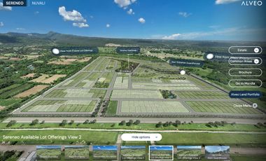 Prime Residential Lots in Sereneo, Nuvali - Across Miriam College 355 sqm for just Php 37,100/month