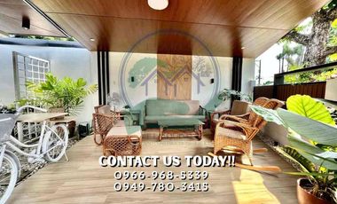 3 Bedrooms House with Pool For Rent Located inside a secured subdivision in Barangay CutCut,Angeles City,Pampanga