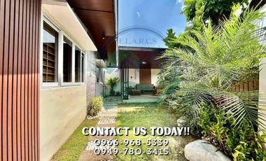 3 Bedrooms House with Pool For Rent Located inside a secured subdivision in Barangay CutCut,Angeles City,Pampanga
